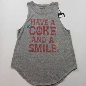 Coca-Cola Unity Collection 1971 Women's Grey Tank Top Small